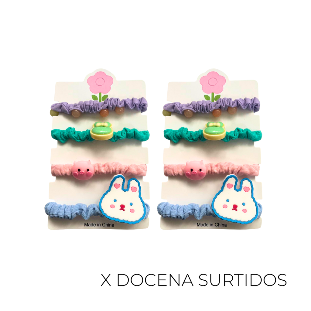 COLERO CON APLIQUE INFANTIL X12