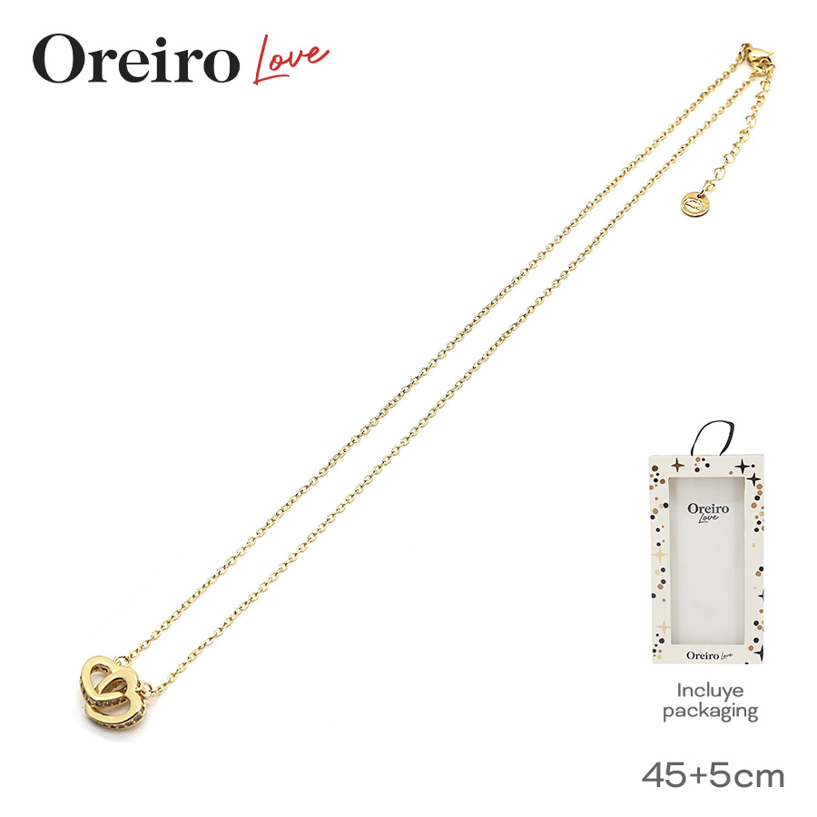 COLLAR DIJE OREIRO LOVE + PACKAGING