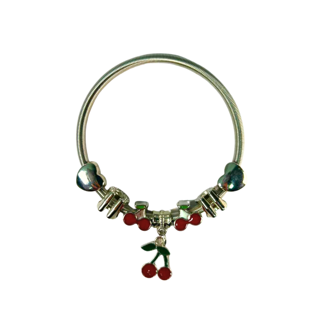 PULSERA DE PANDORA CON DIJE CHERRY
