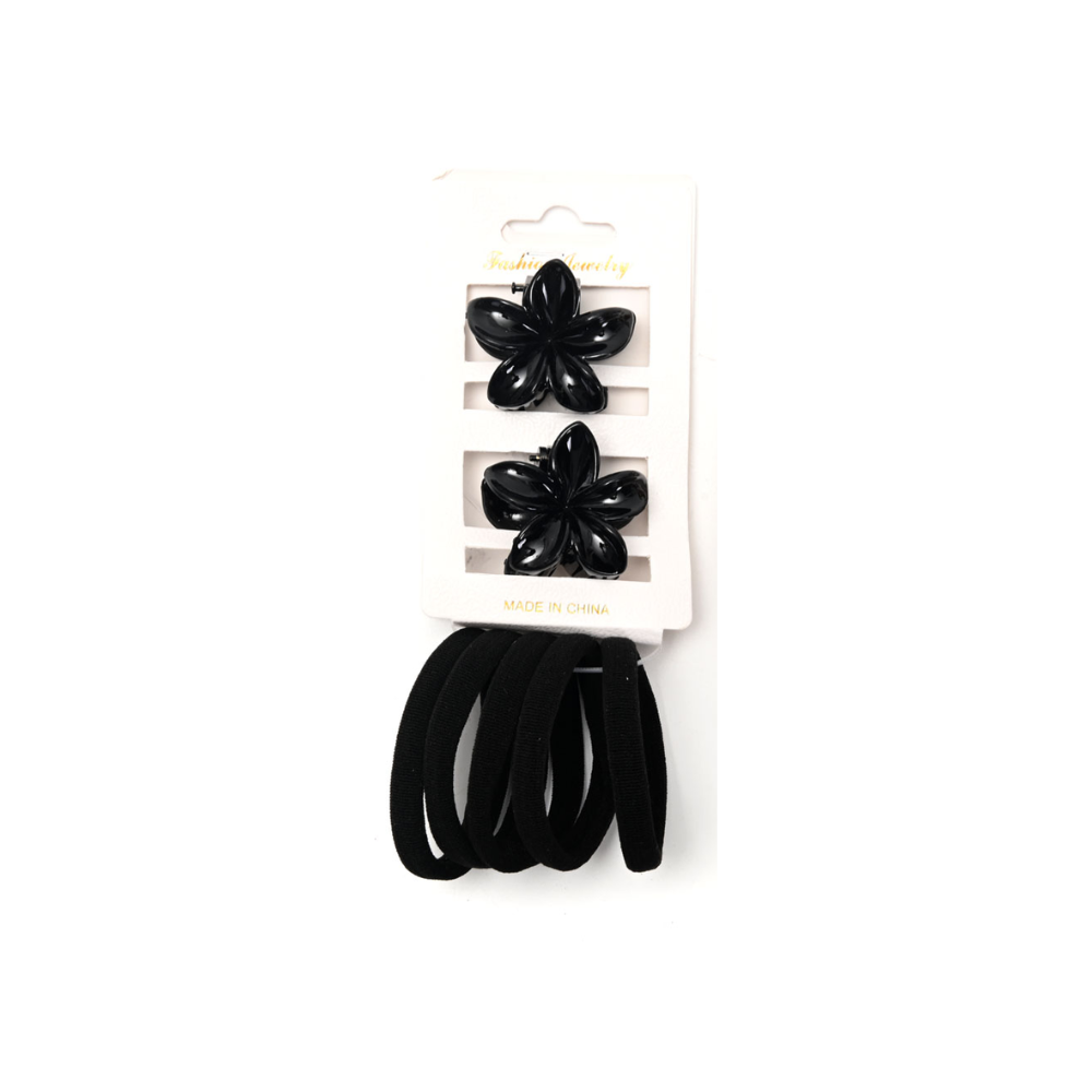 SET DE PELO BROCHE PINZA + COLITAS