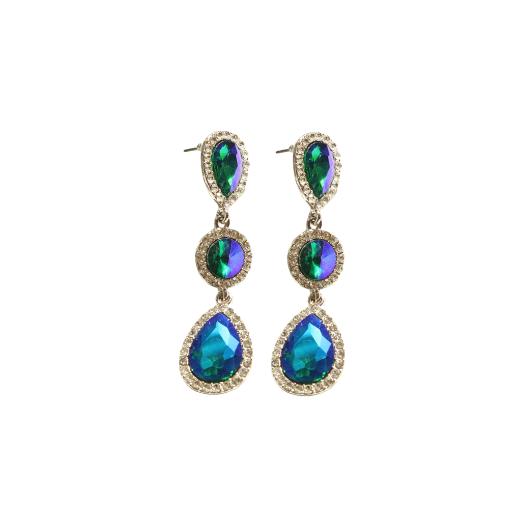 AROS COLGANTE CON PIEDRAS