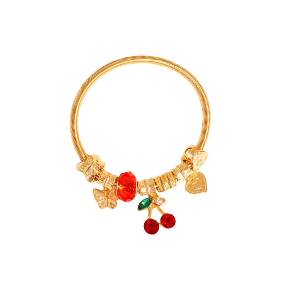 PULSERA CON DIJE CHERRY
