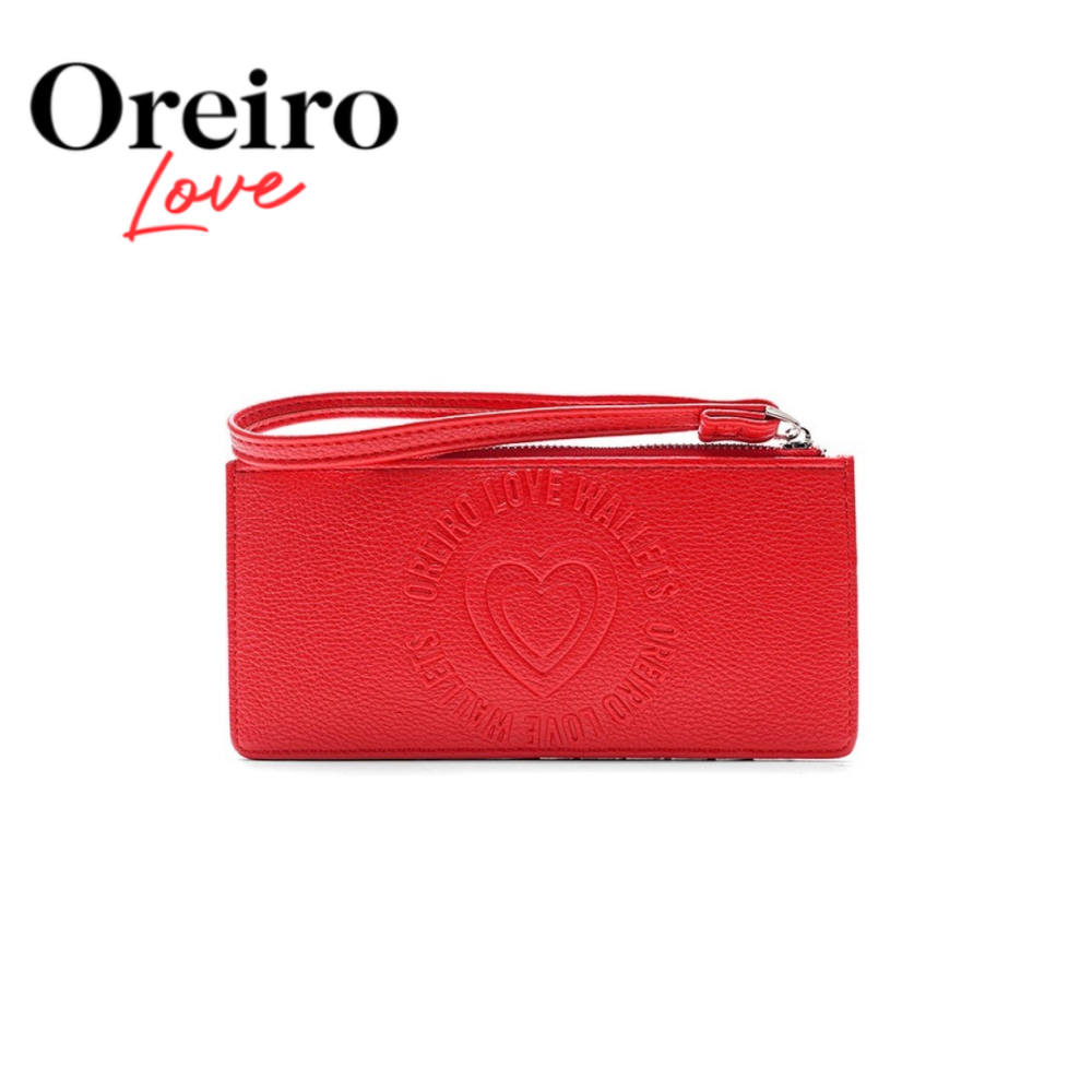 BILLETERA TARJETERO CON SELLO OREIRO LOVE