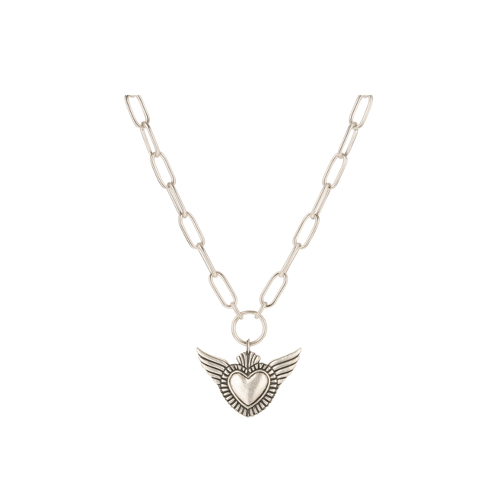 COLLAR CHOKER CADENA CON DIJE