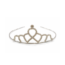 TIARA CORONA FINA CON STRASS