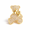 PRENDEDOR PIN CON STRASS DE OSO