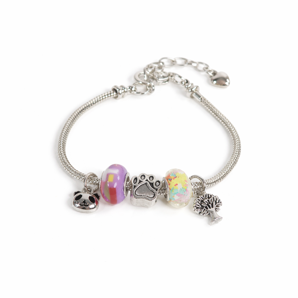 PULSERA CON MINI DIJES ANIMAL