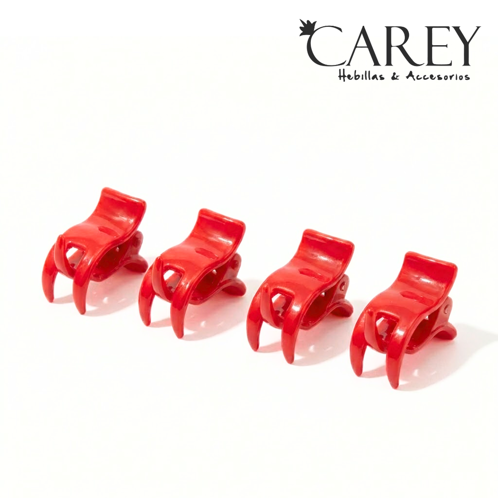 BROCHE PINZA MINI DOS DIENTES CAREY