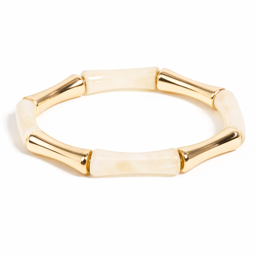 PULSERA ELASTICA FINA BICOLOR