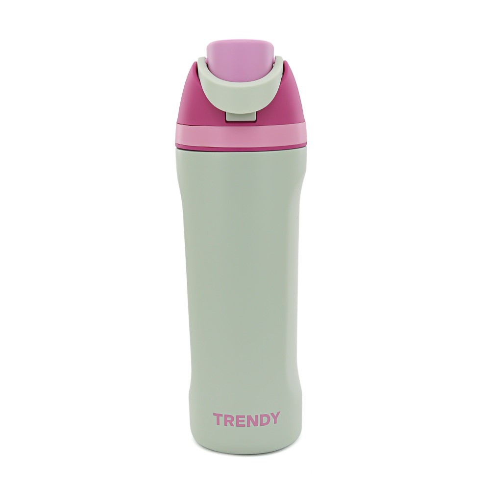 BOTELLA CON BOTON TERMICA TRENDY