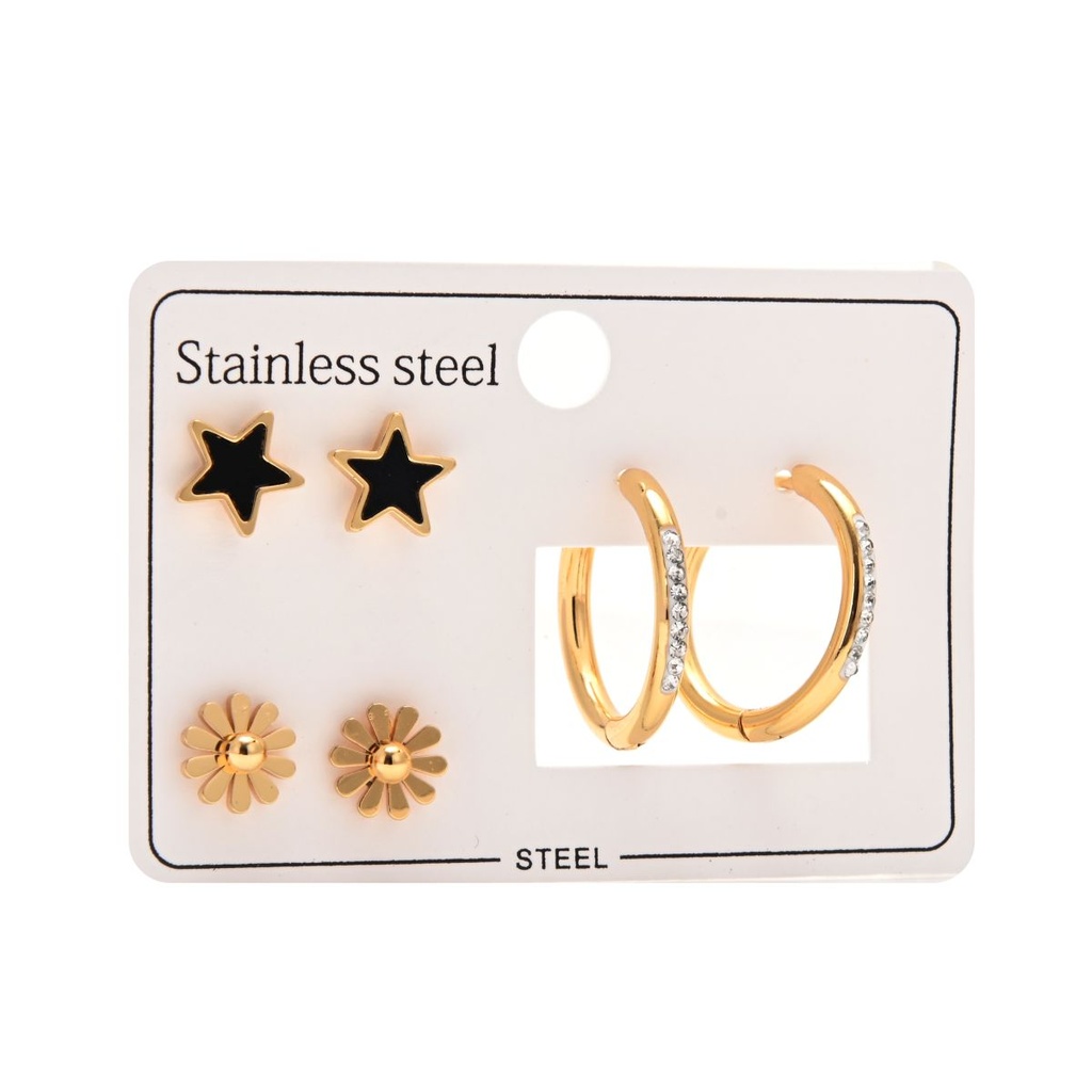 SET AROS X3 ARGOLLA STRASS