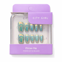 UÑAS PRESS ON CORTAS HOLOGRAFICA