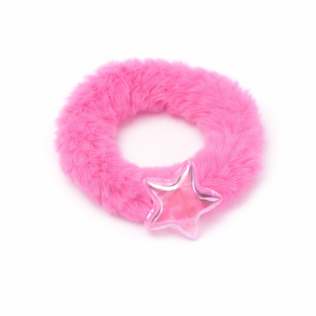 COLERO SCUNZI PELUCHE APLIQUE ESTRELLA