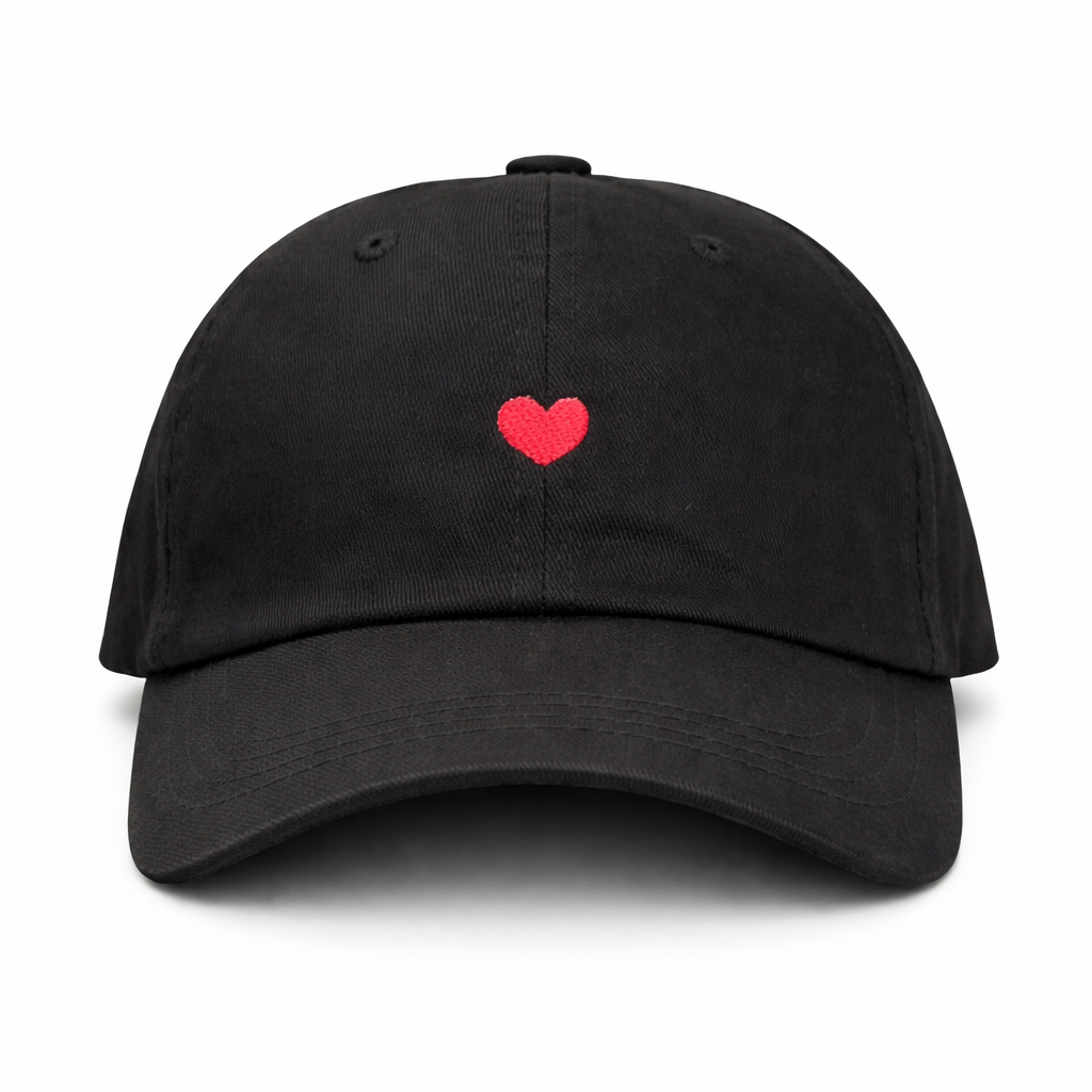 GORRA CAP CORAZON BORDADO