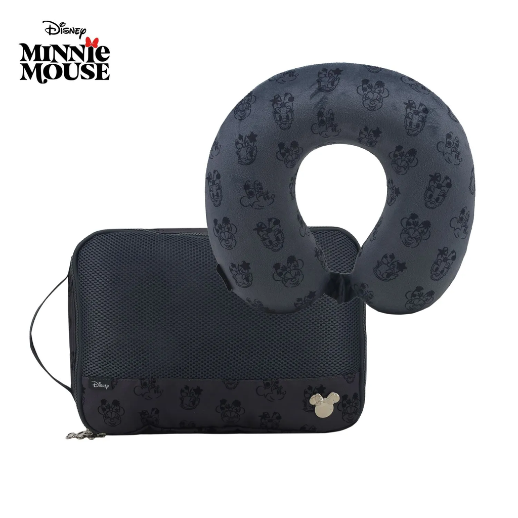 ALMOHADON + ORGANIZADOR DE VIAJE DISNEY MINNIE