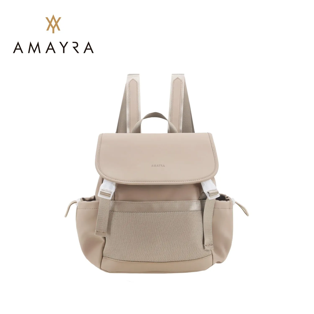 MOCHILA 14" CON SOLAPA Y SELLO AMAYRA