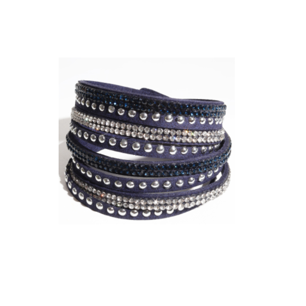 PULSERA LARGA CON STRASS