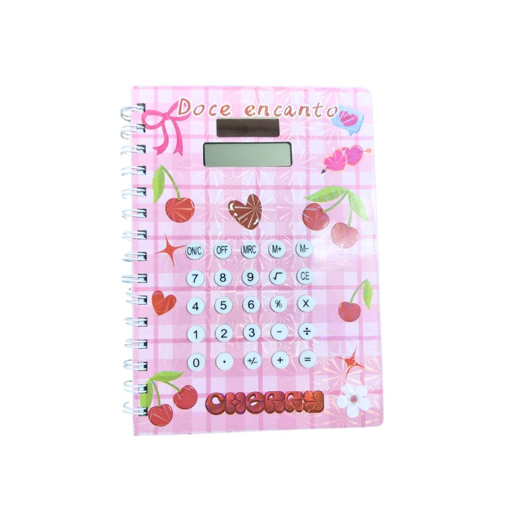 CUADERNO ESTAMPADO CON CALCULADORA