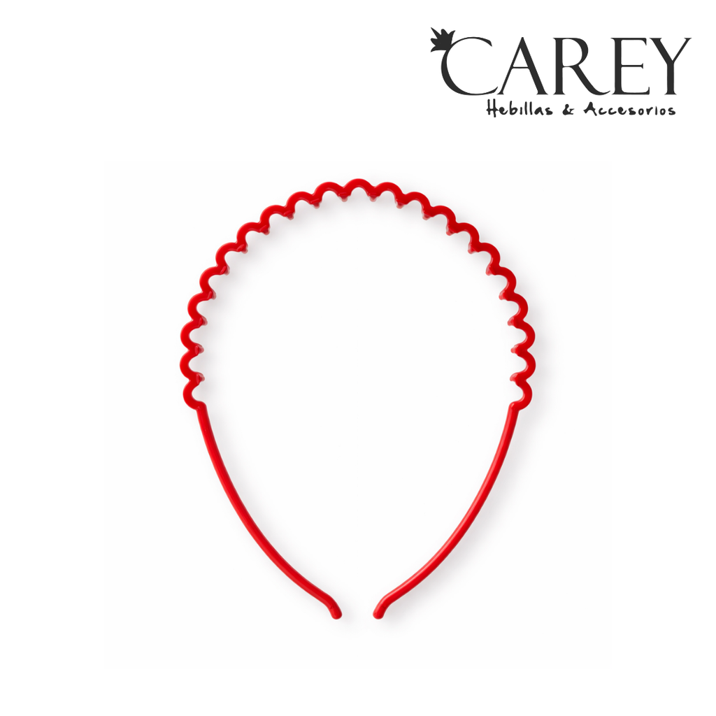 VINCHA FINA ONDULADA CAREY