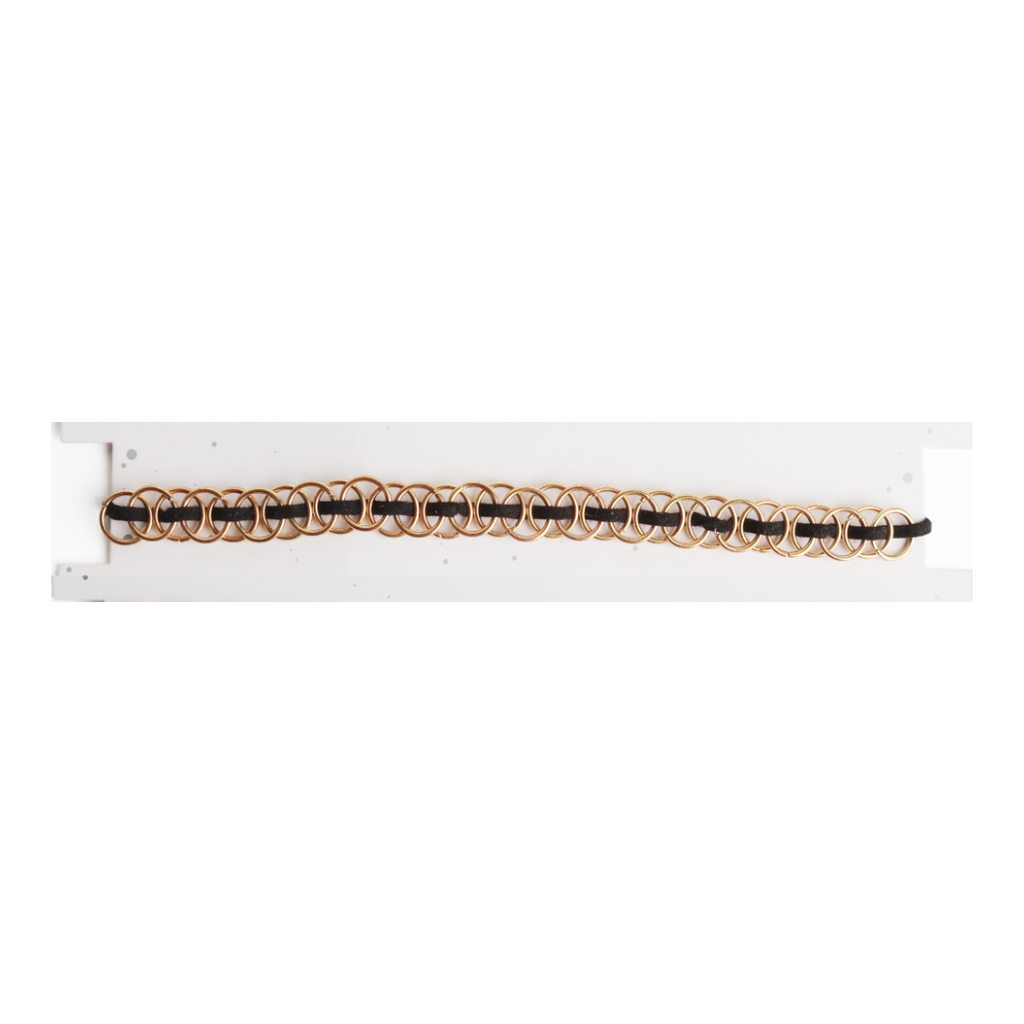COLLAR CHOKER CINTILLO METALICO