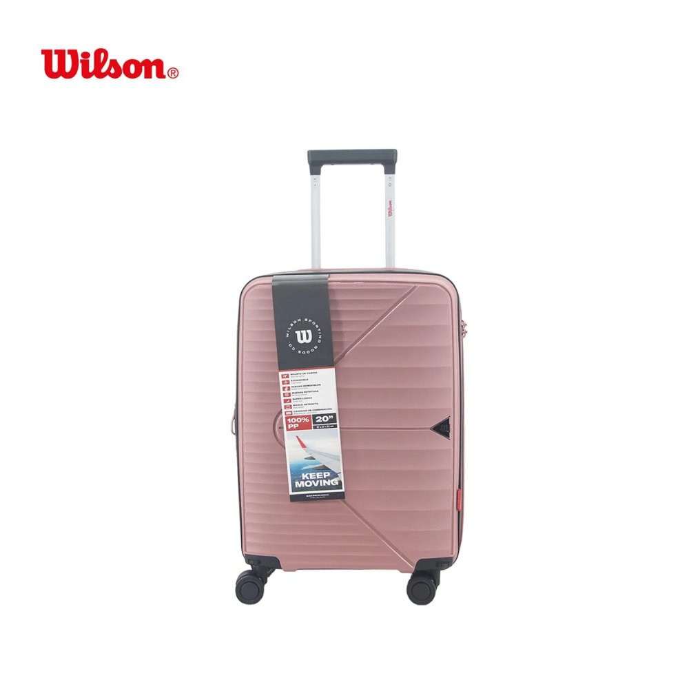 VALIJA 20" PP NUDE RELIEVE WILSON