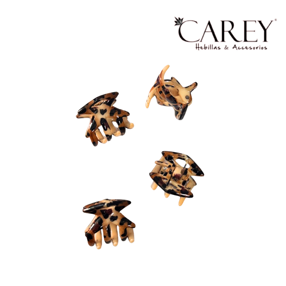 PINZA MINI ROMBO SURTIDO ANIMAL PRINT