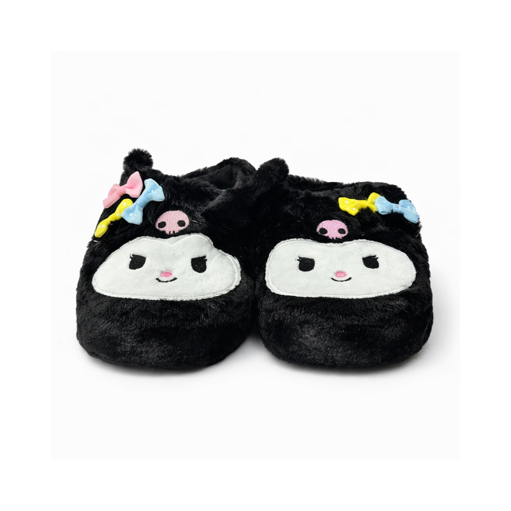 PANTUFLAS TALLE UNICO KUROMI 24CM (36-37)