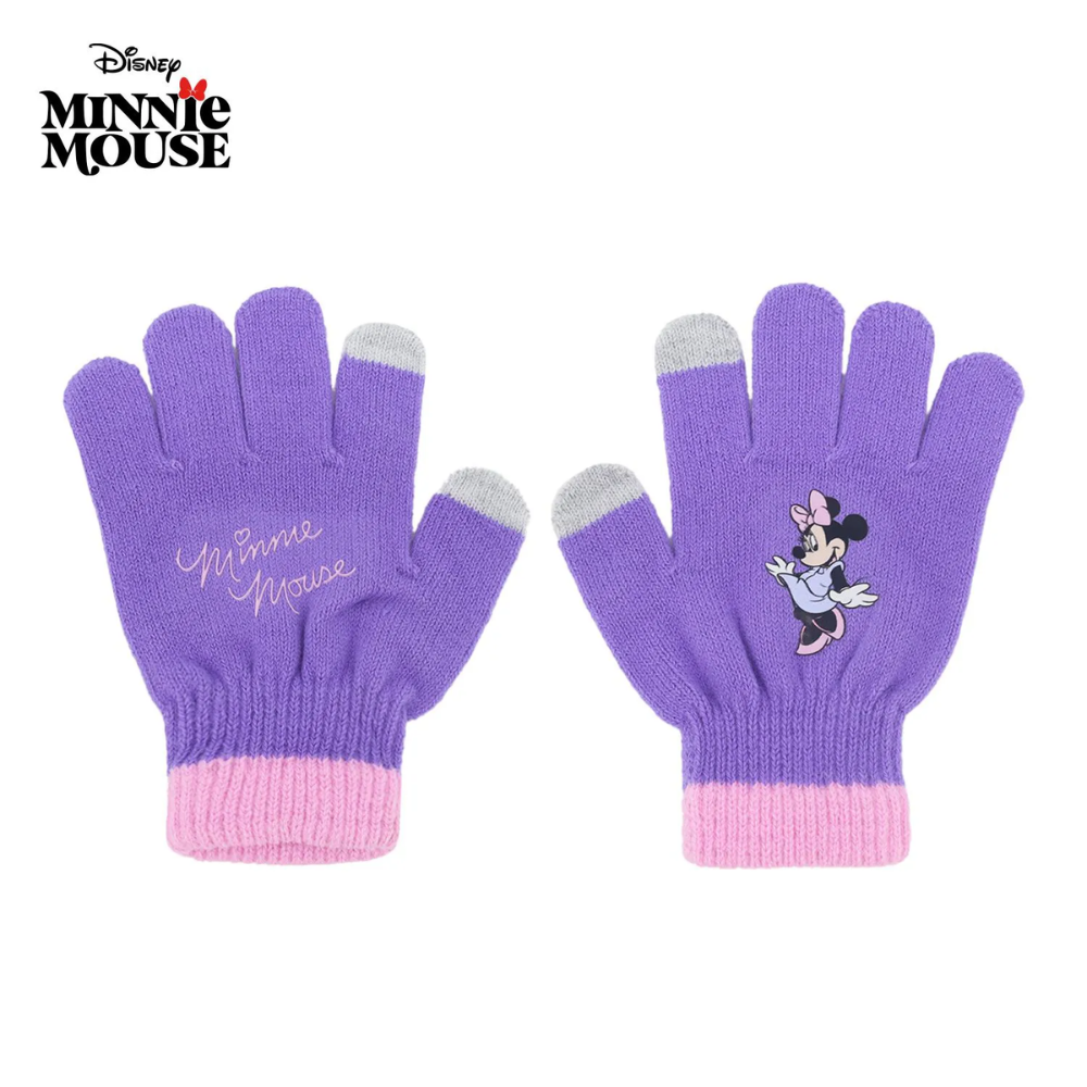 GUANTES BICOLOR MINNIE MOUSE DISNEY