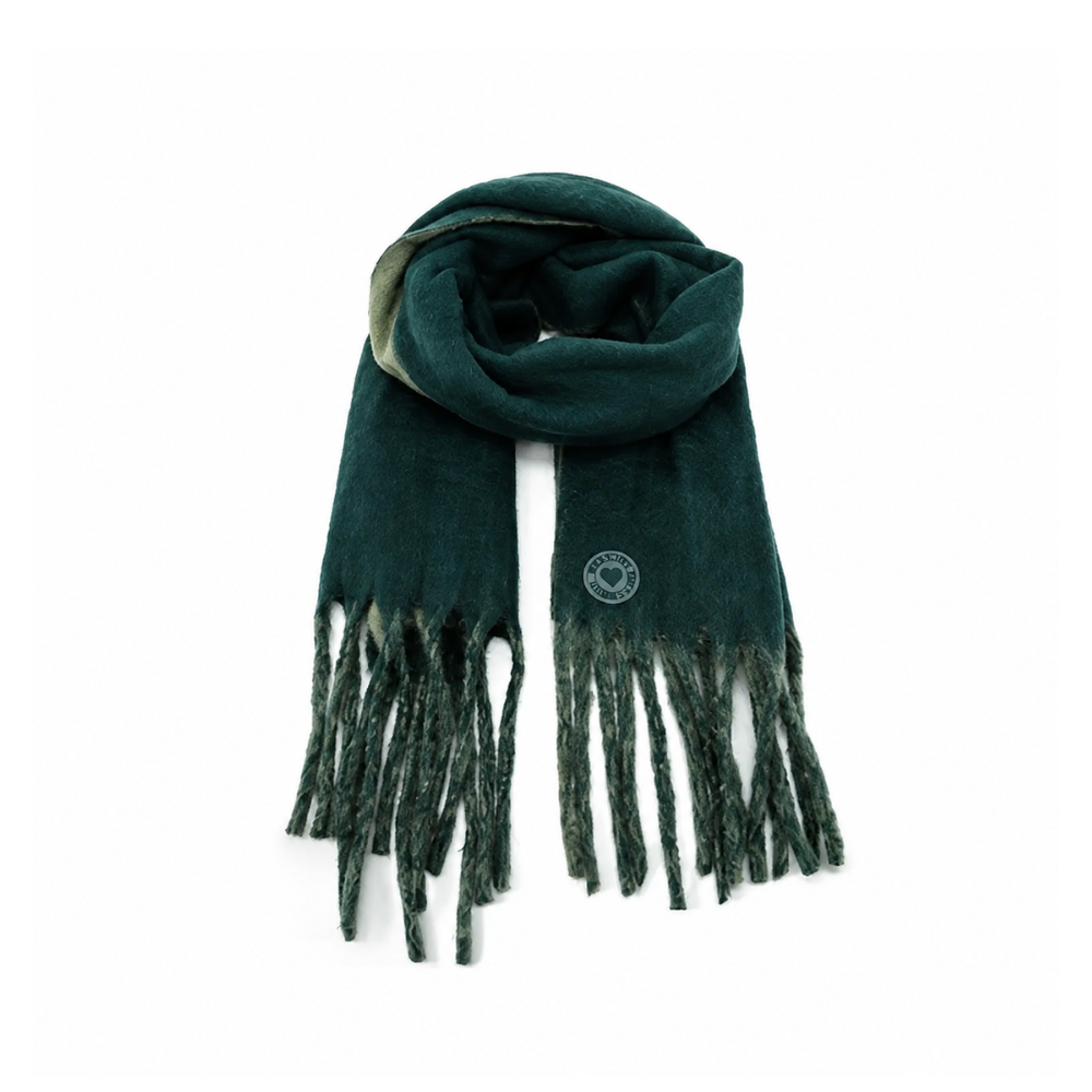 BUFANDA NUBE CON FLECOS TRENDY