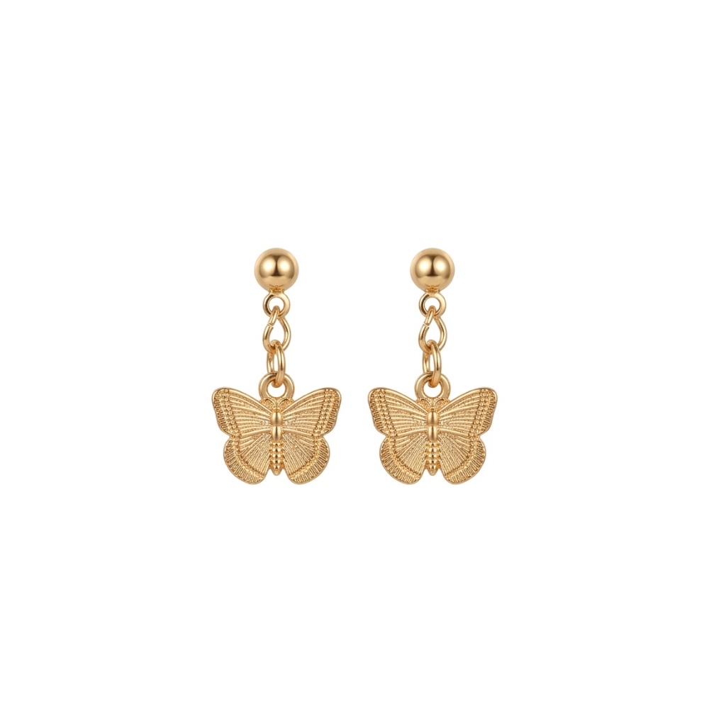 AROS CLIP COLGANTE DORADO