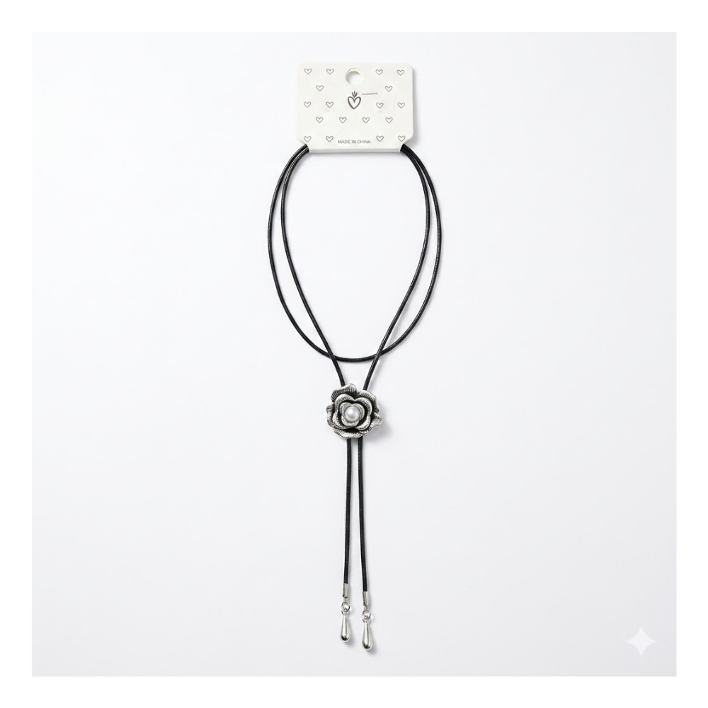 COLLAR CORBATERO REGULABLE FLOR
