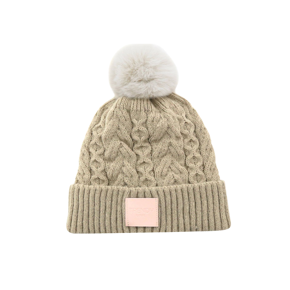 GORRO APLIQUE FRONTAL ANCHO TRENDY