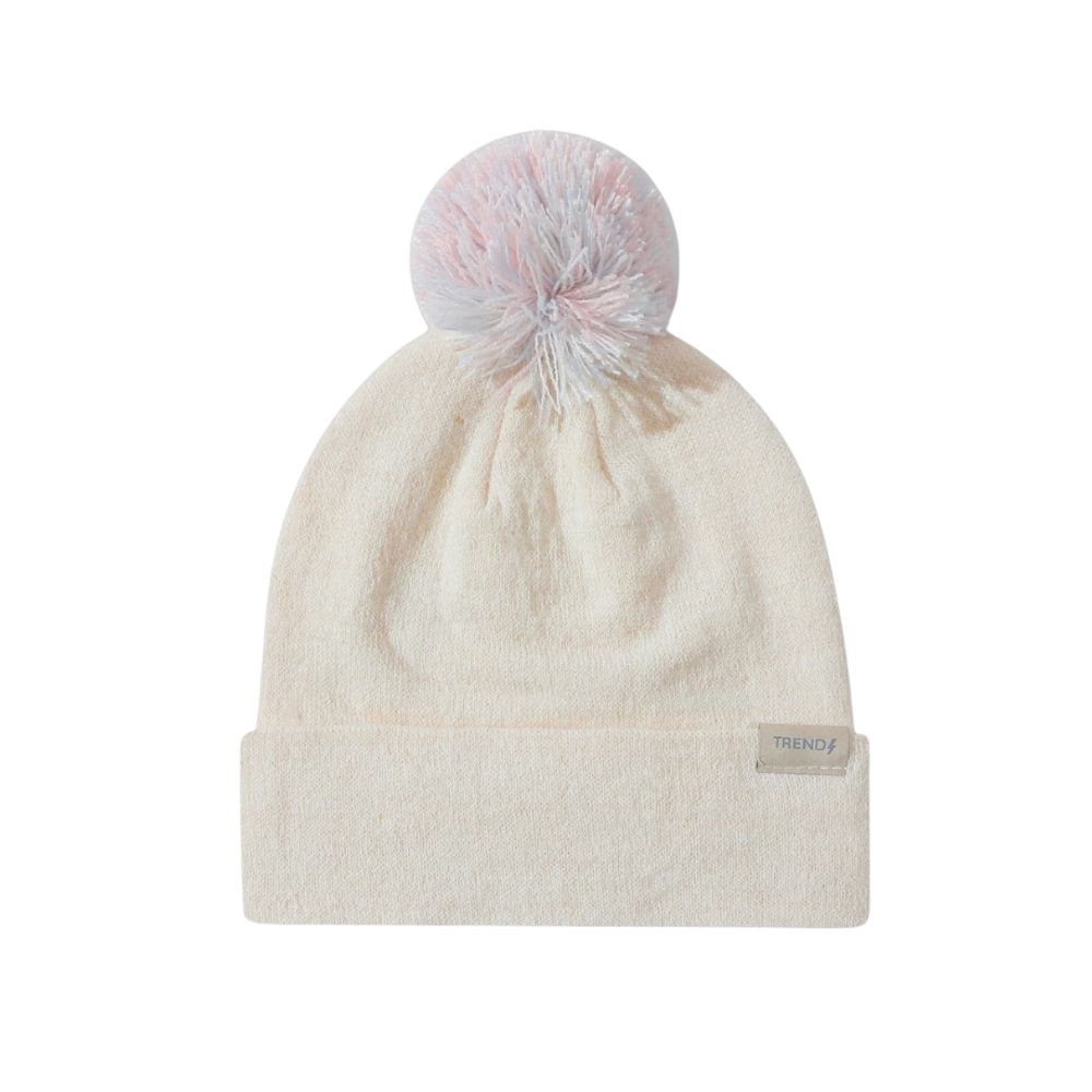GORRO POMPON APLIQUE TRENDY