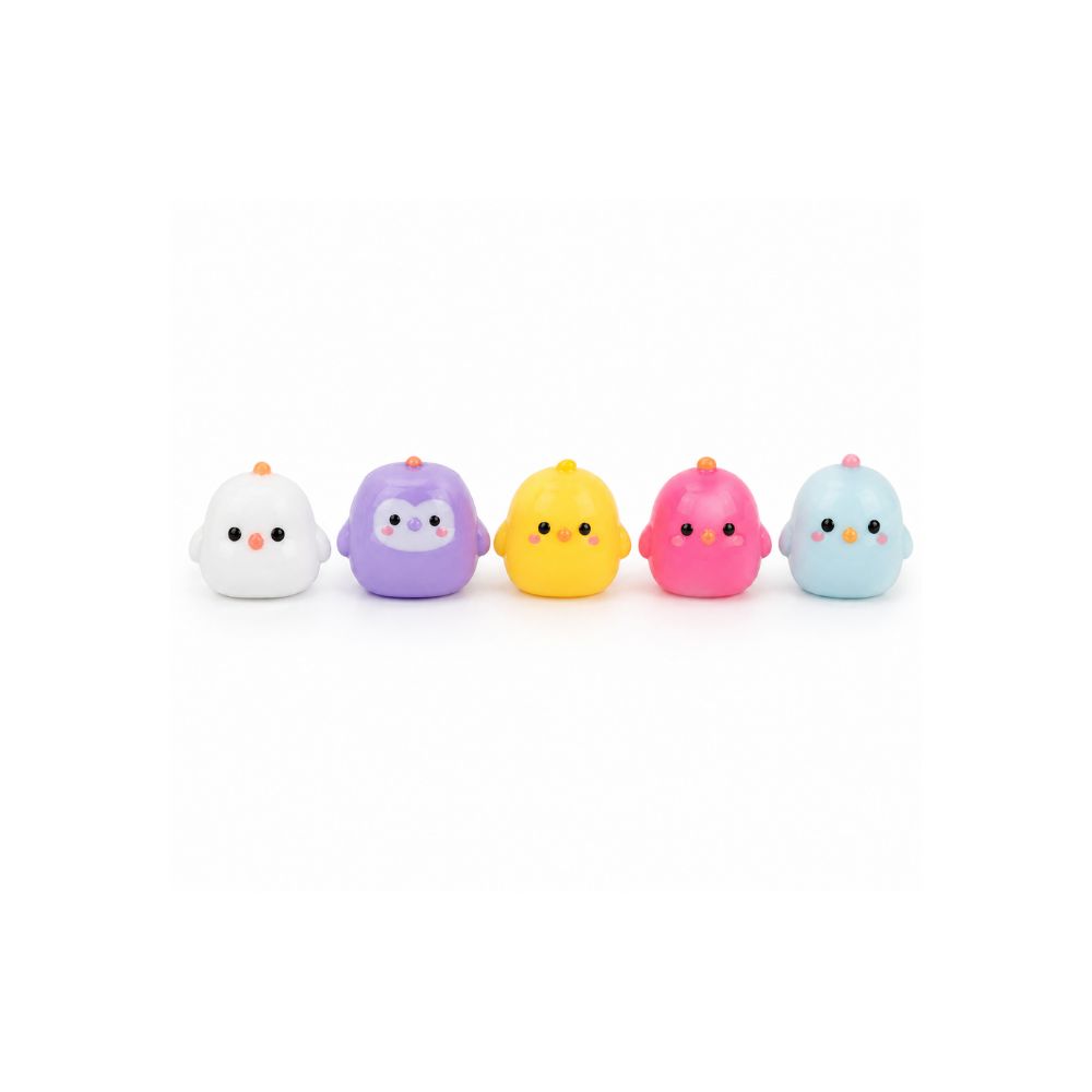SQUISHYS POLLITOS HUELLITA SET X5 CON SPRINKLES