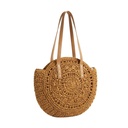 BOLSO DE PLAYA REDONDO DE RAFIA