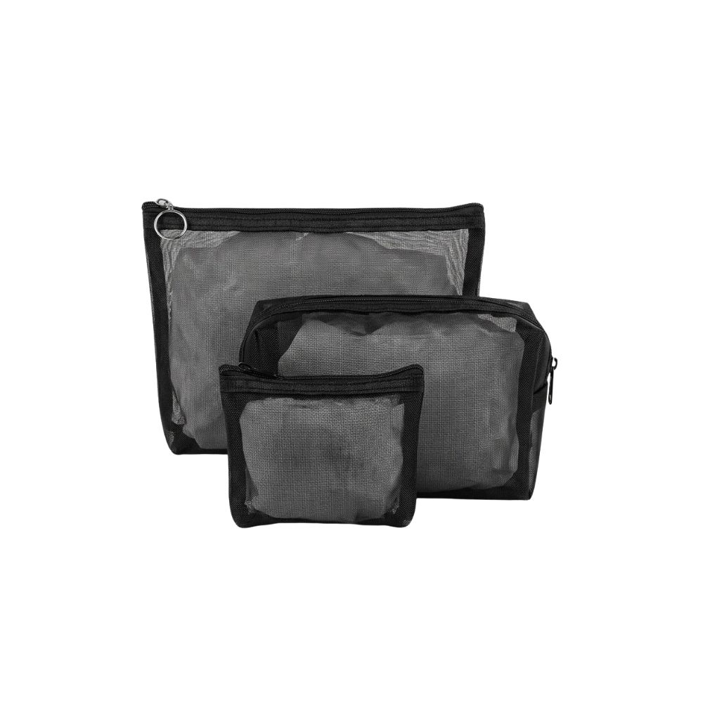 SET PORTACOSMETICO X3 RED