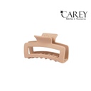 BROCHE PINZA RECTANGULAR OPEN NUDE CAREY