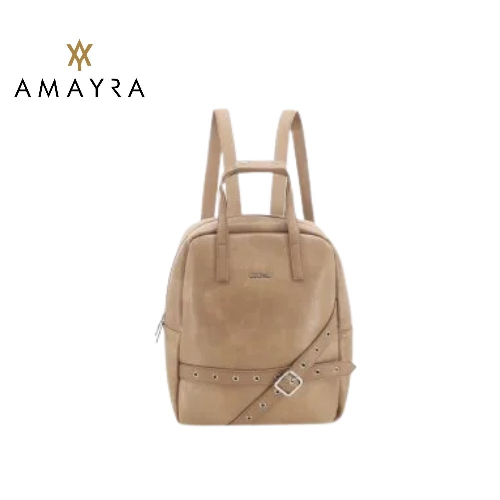 MOCHILA CON CINTURÓN FRONTAL ESTILO VANGUARDISTA AMAYRA