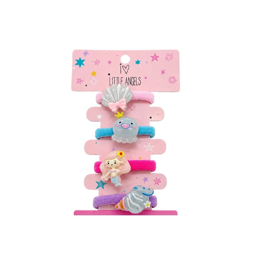 BLÍSTER DE COLITAS DE PELO INFANTILES X6