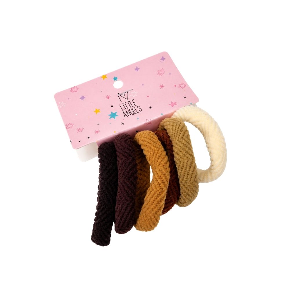 COLITAS DE PELO LITTLE ANGEL X6 UNIDADES