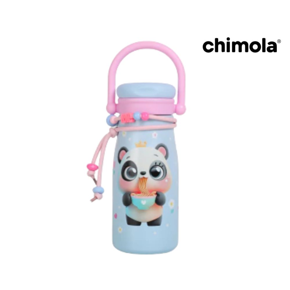 BOTELLA INFANTIL 600ML CON CHARMS COLGANTES CHIMOLA
