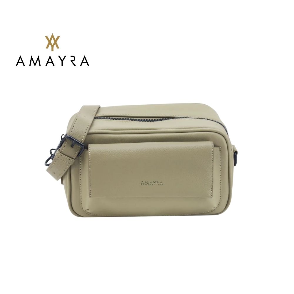 MINI BAG DOBLE COMPARTIMIENTO Y SOLAPA FRONTAL AMAYRA
