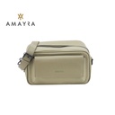 MINI BAG DOBLE COMPARTIMIENTO Y SOLAPA FRONTAL AMAYRA