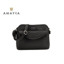 MINI BAG CON BOLSILLO FRONTAL CURVO Y DETALLE MATELASSÉ AMAYRA