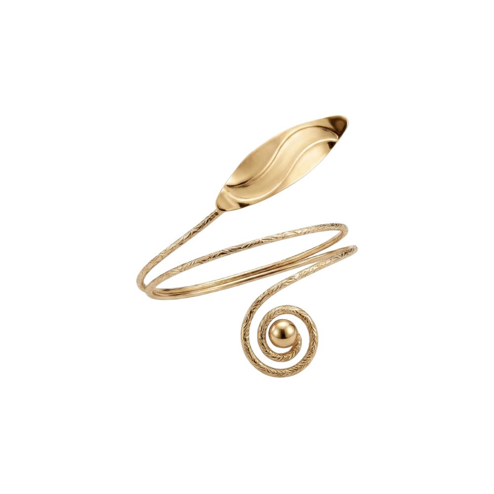 BRAZALETE AJUSTABLE DISEÑO FLORAL