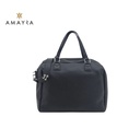CARTERA TOTE DUFFLE BEIGE CON DOBLE CIERRE AMAYRA