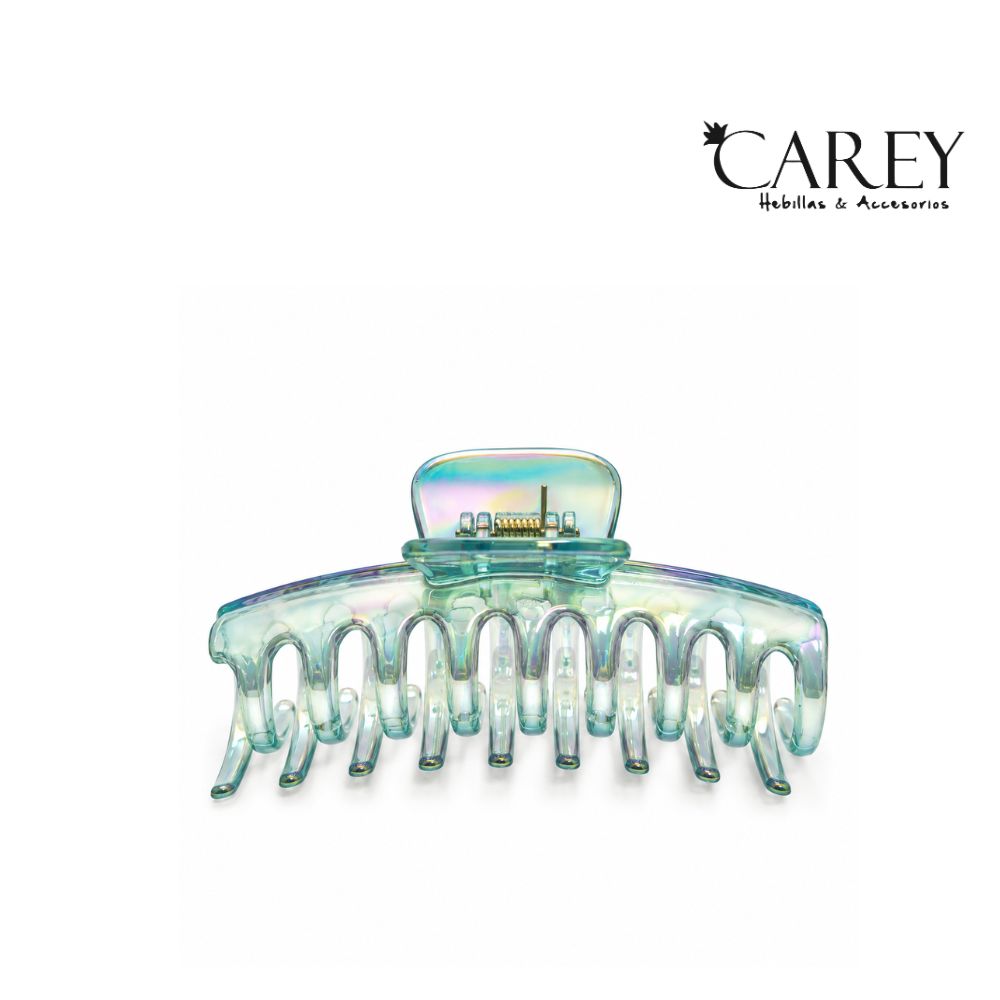 PINZA CABELLO GRANDE TORNASOLADA ACRILICA