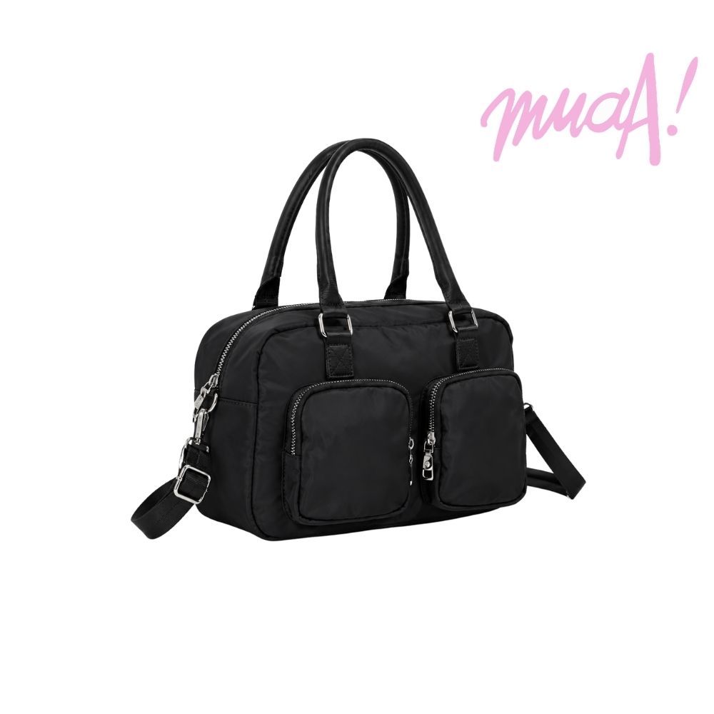 BOLSO DE MANO CON MULTI BOLSILLOS MUAA
