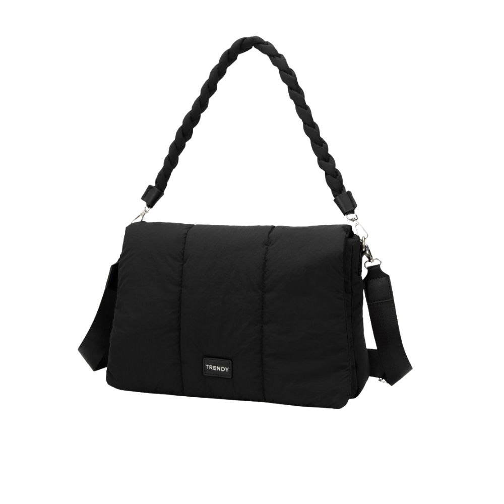 CARTERA BANDOLERA TIPO PUFER TRENDY