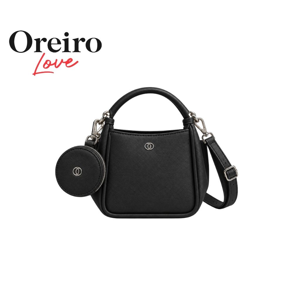 CARTERA MINI BAG ESTRUCTURADA CON MONEDERO OREIRO LOVE